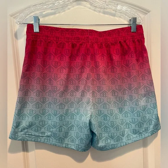 Baseball Lifestyle 101 Gradient Cotton Candy Shorts - Picture 2 of 4